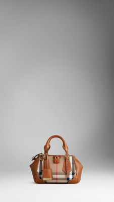 The Small Blaze in Check and Leather