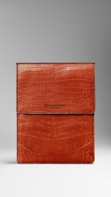 Alligator Leather iPad Case