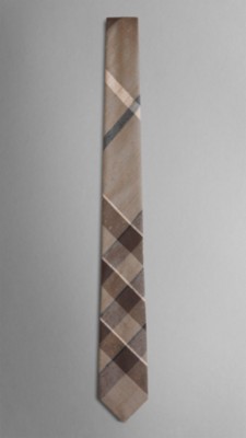 Check Silk Tie