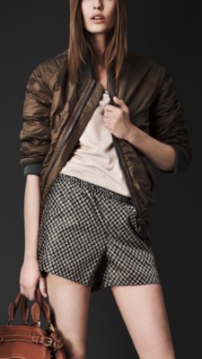 Oversize Sculptural Bomber Jacket
