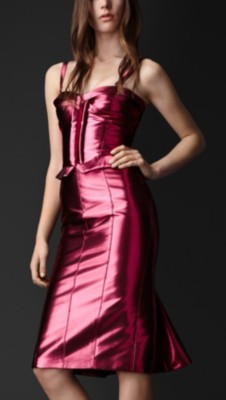 Kickback Metallic Bustier Dress