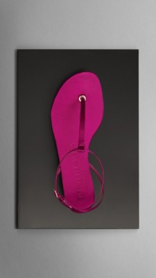 Satin Strap Sandals
