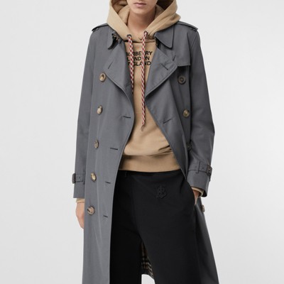 burberry trench long