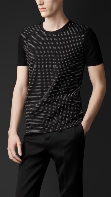 Studded Cotton T-Shirt