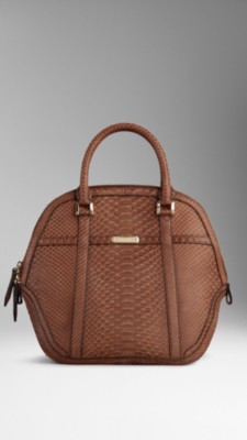 The Medium Orchard in Python Bridle Leather