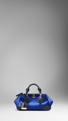 The Blaze in Duchess Satin and Leather