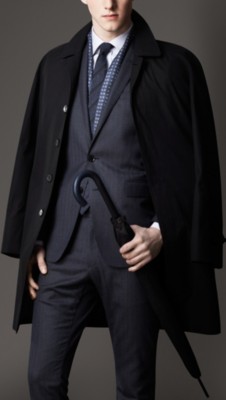 Cotton Gabardine Car Coat