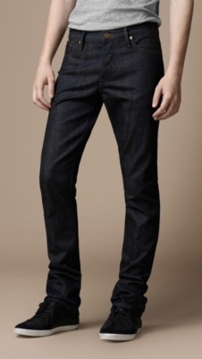 Swaine Resinated Tapered Fit Jeans