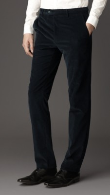Modern Fit Corduroy Trousers