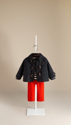 Cotton Canvas Duffle Coat