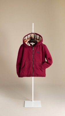 Ruche Trim Hooded Top
