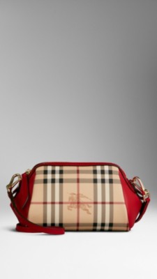 The Mini Blaze in Check and Leather