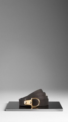 Bridle Buckle Leather Belt