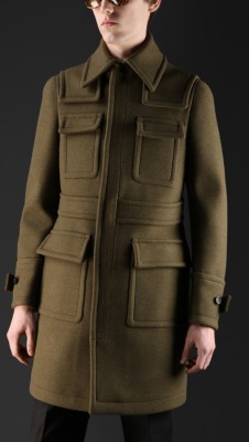 Felt Patch Pocket Topcoat