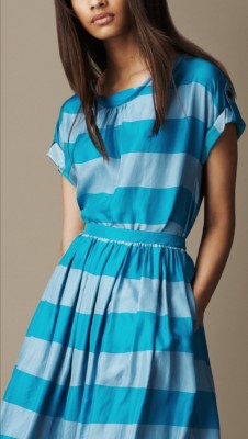 Striped Silk Blouse