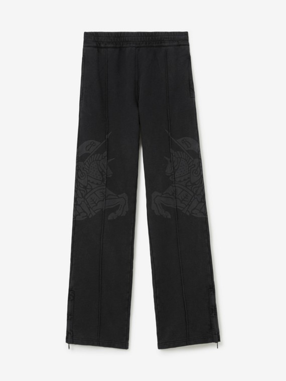 Pantalones de jogging en algodón con EKD (Negro)