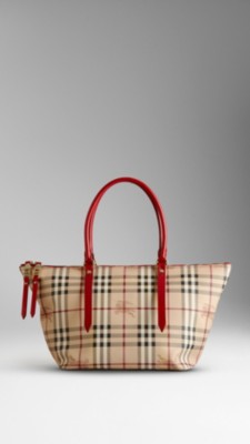 Small Haymarket Check Tote Bag
