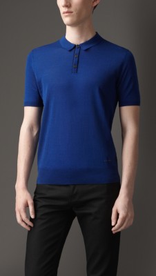 Contrast Placket Polo Shirt