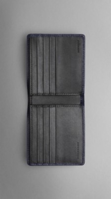 London Leather Folding Wallet | Burberry