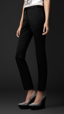 Virgin Wool Tailored Trousers