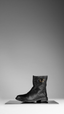 Shearling Lined Ankle Boots