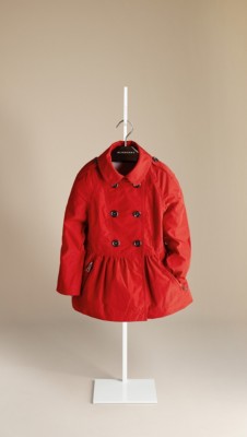 Skirted Trench Coat
