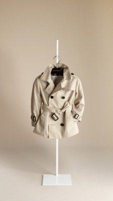 Cotton Twill Trench Coat