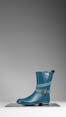 Belted Rain Boots