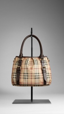 Small Haymarket Check Tote Bag