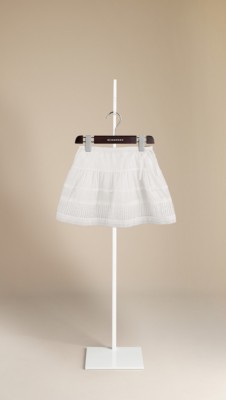 Gathered Cotton Skirt