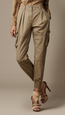 Slim Fit Cargo Trousers