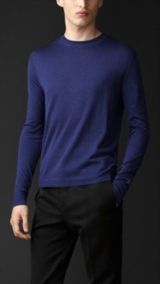 Shoulder Detail Silk Sweater