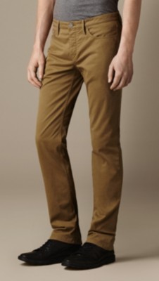 Stretch Cotton Trousers