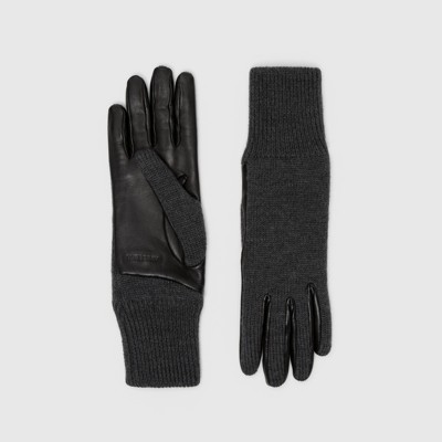 burberry ladies leather gloves