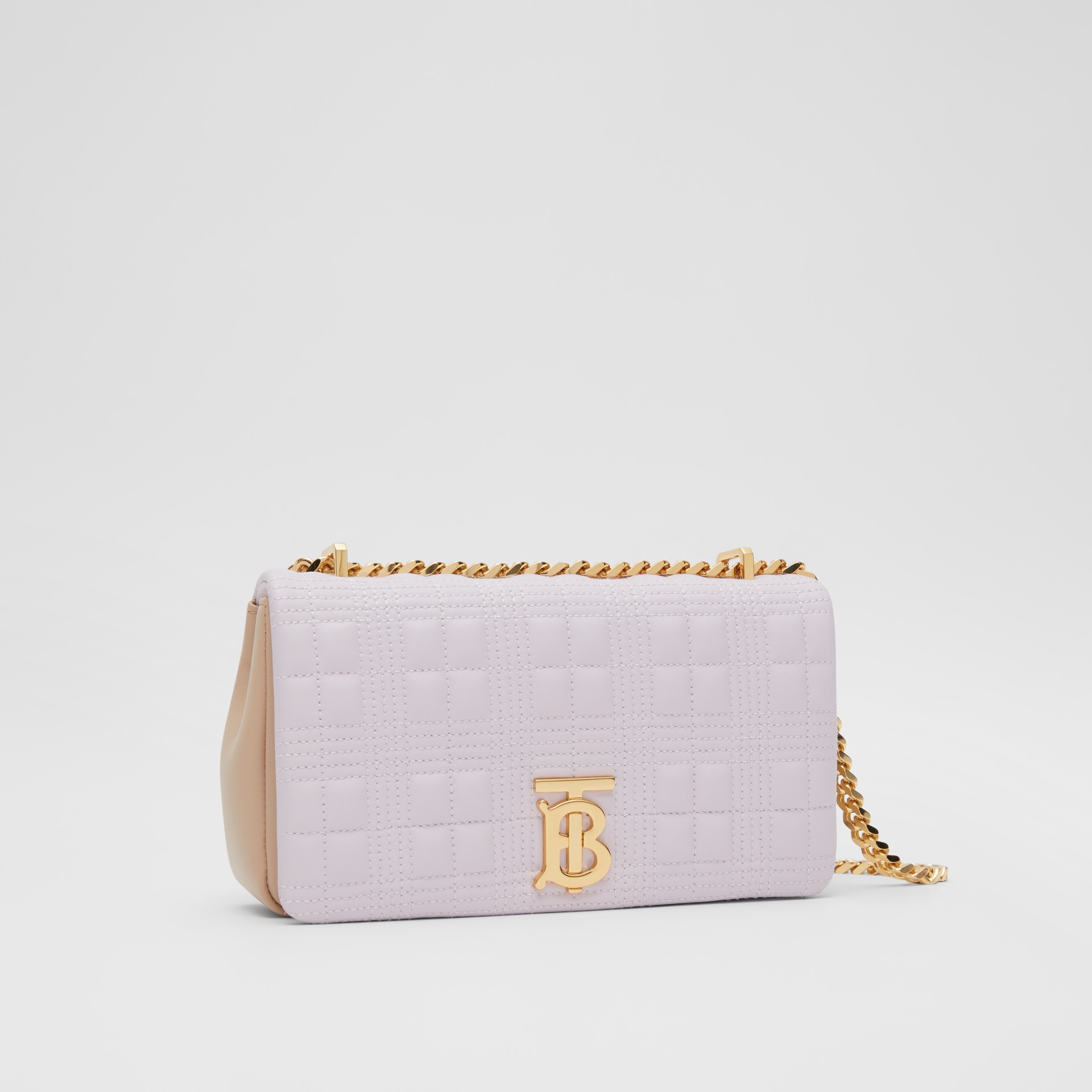 burberry small quilted lambskin lola bag