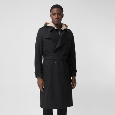 trench burberry uomo blu