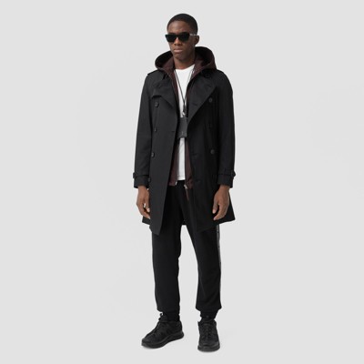 burberry trench coat men black