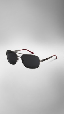 Square Frame Aviator Sunglasses