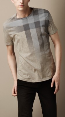 Check Print T-Shirt