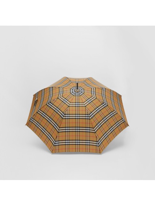 vintage 格纹雨伞