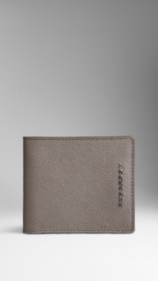 London Leather Folding Wallet