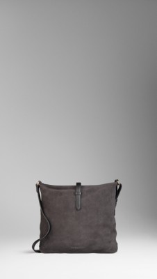 Hunting Suede Crossbody Bag