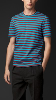 Striped Cotton T-Shirt