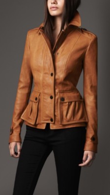 Fitted Lambskin Jacket