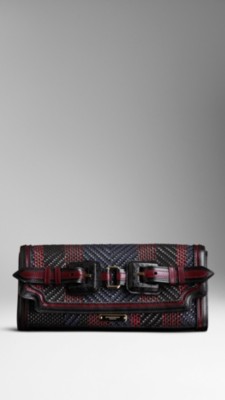 Alligator Leather Clutch Bag