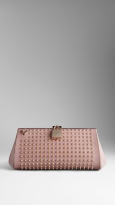 The Mini Blaze in Studded Patent London Leather