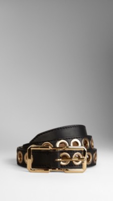 Metal Eyelet Belt