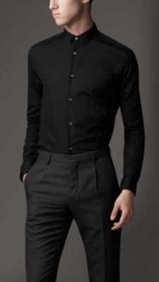 Slim Fit Cotton Shirt