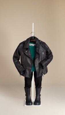 Lambskin Peplum Jacket