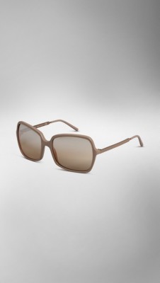 Square Frame Acetate Sunglasses